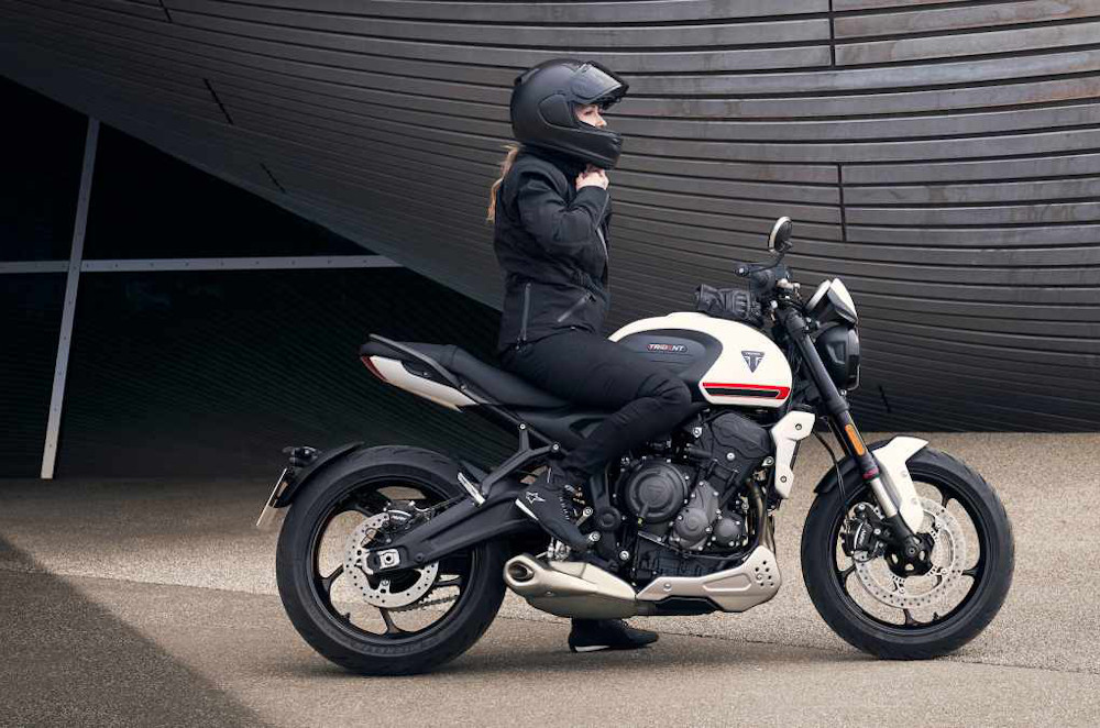 Plaque D'agrandissement Pour Béquille Latérale Triumph Trident 660 2021-2024 - Alliage Aluminium CNC - Noir/Argent/Rouge/Titane
