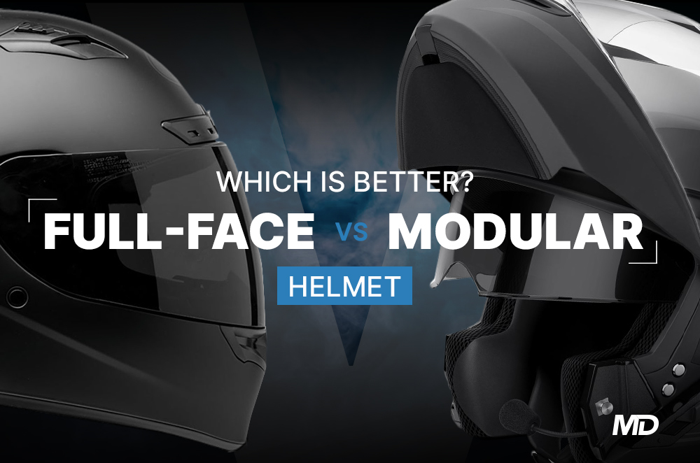 Motorcycle helmet safety: Is full-face better than open-face? The