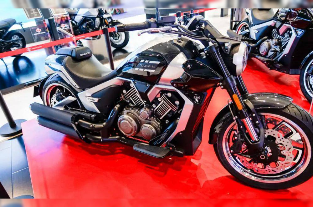 Chinese motorcycle company Gaokin unveils the Thor GK 1000 power