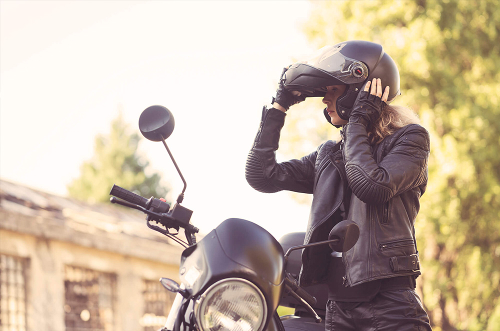 Female motorbike riders clearance