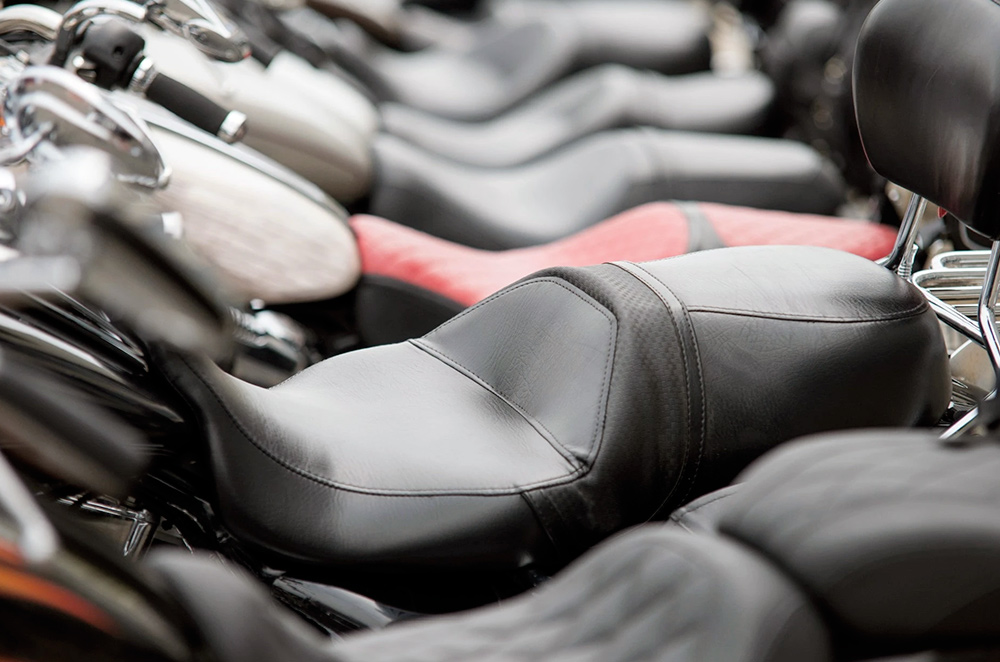 Best Material For Motorcycle Seats, How To Put Leather On A Motorcycle Seat