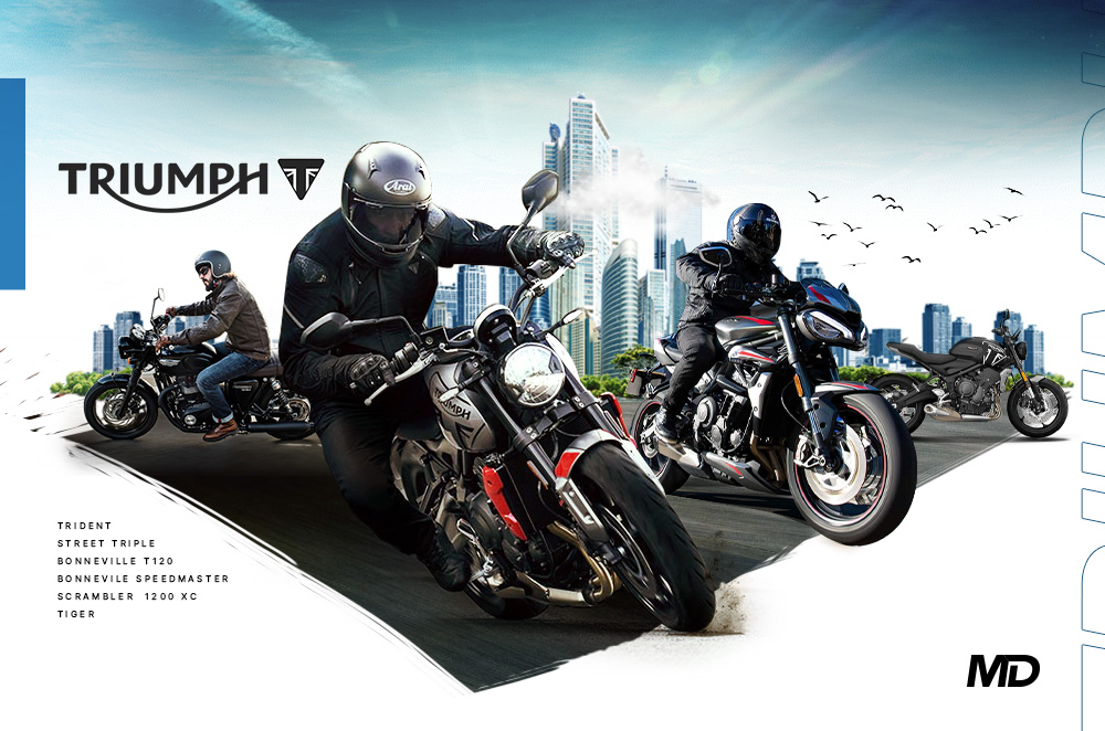 Trident street triple deals