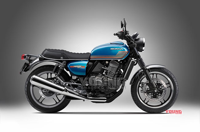 Honda file a patent for a new classic 1100 for 2023 MotoDeal
